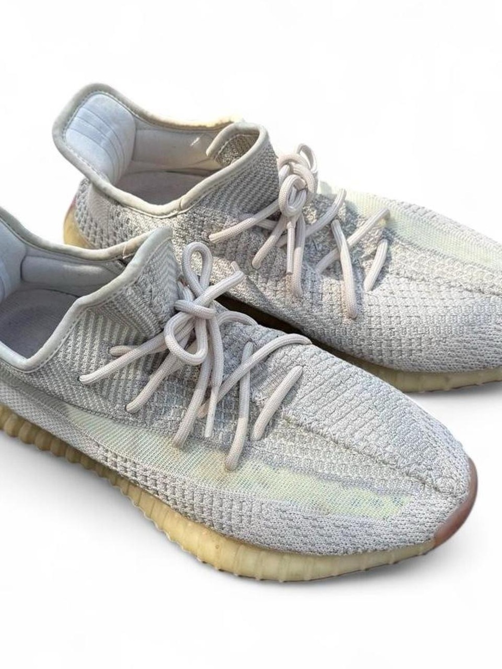 Adidas Yeezy Boost 350 V2 Citrin Gray Sneakers